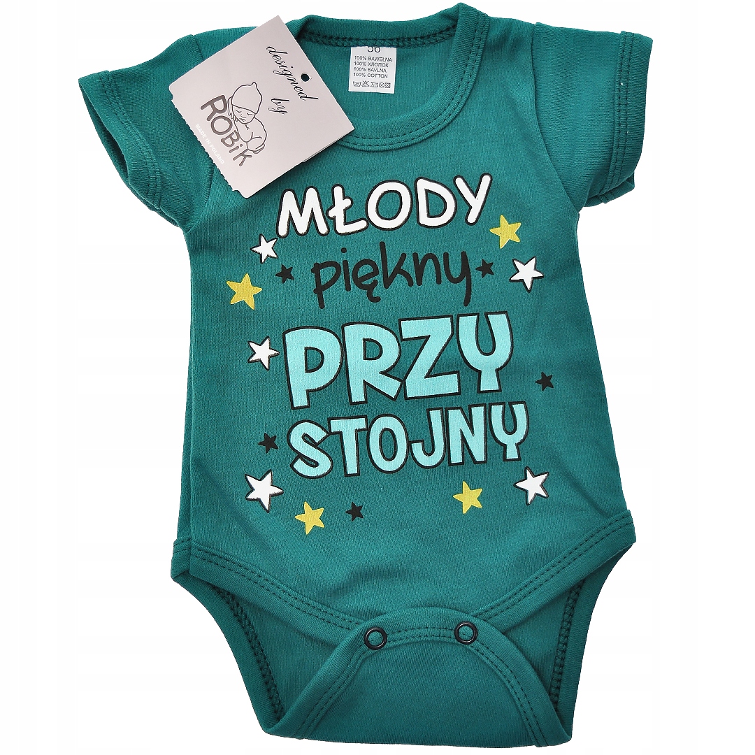 

Body Młody Piękny Przystojny kr. ręk. Robik r.68