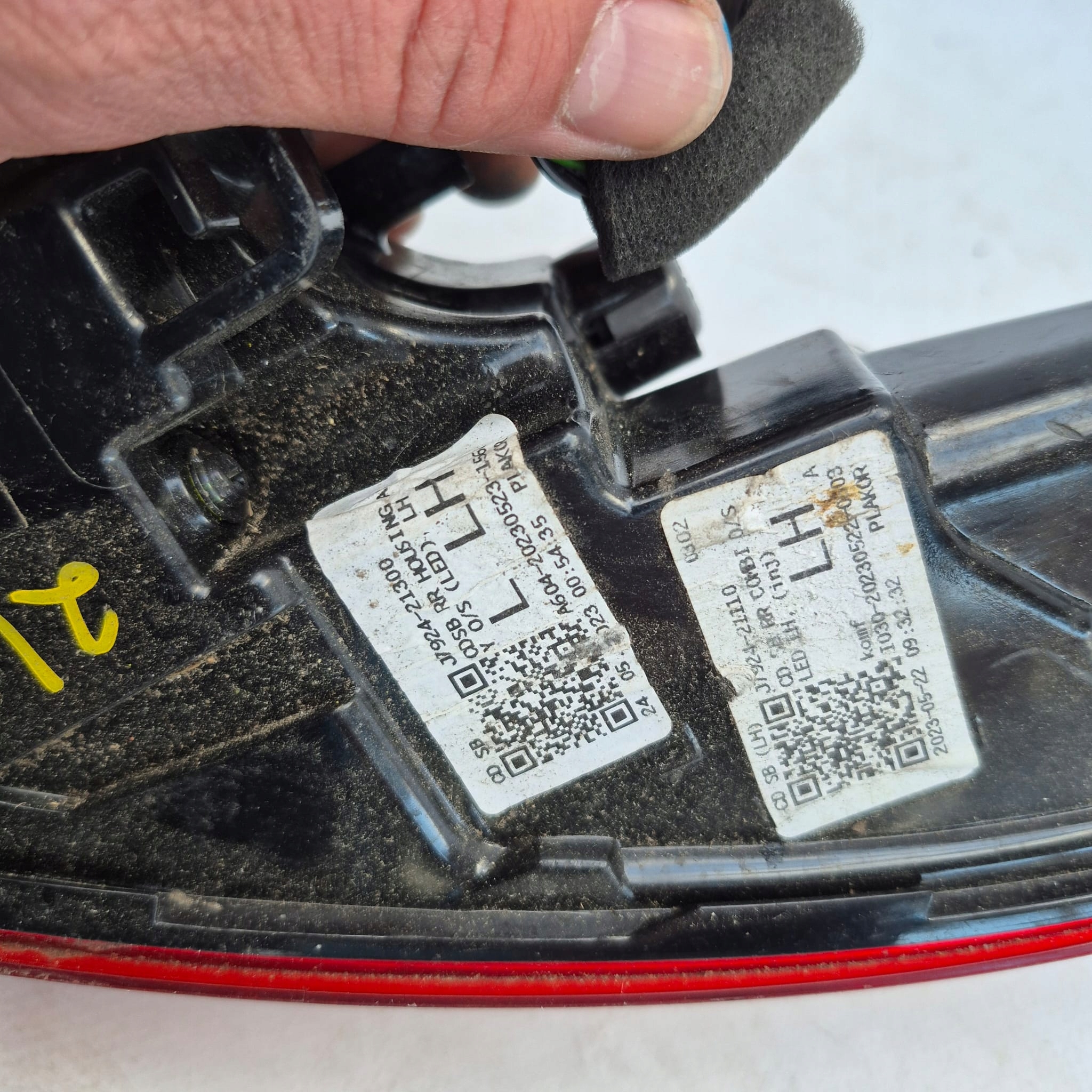 KIA PROCEED III 18- light left rear part rear 92401-J7200