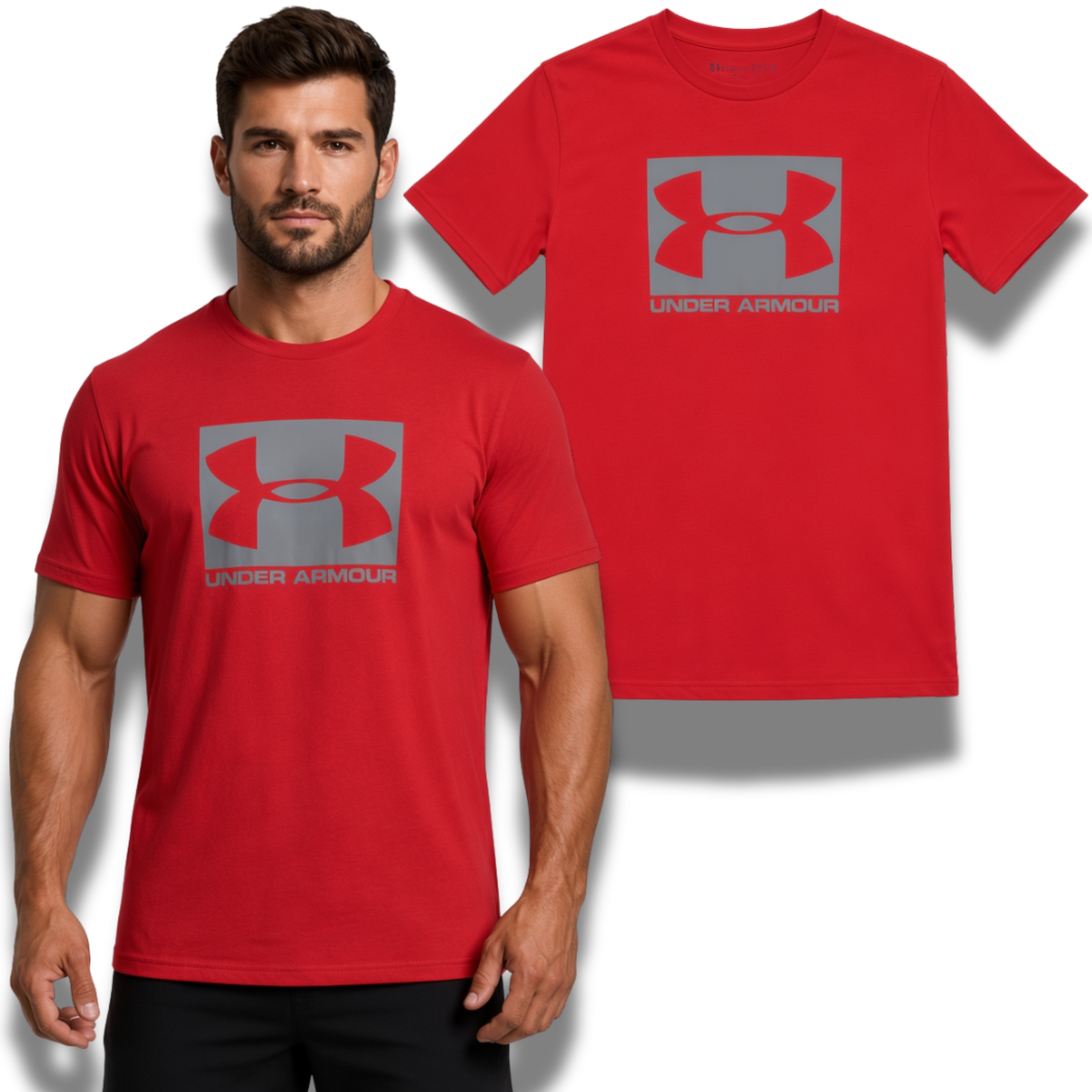 Koszulka T-shirt Męski Sportowa Bawełniana Na Co Dzień Under Armour M