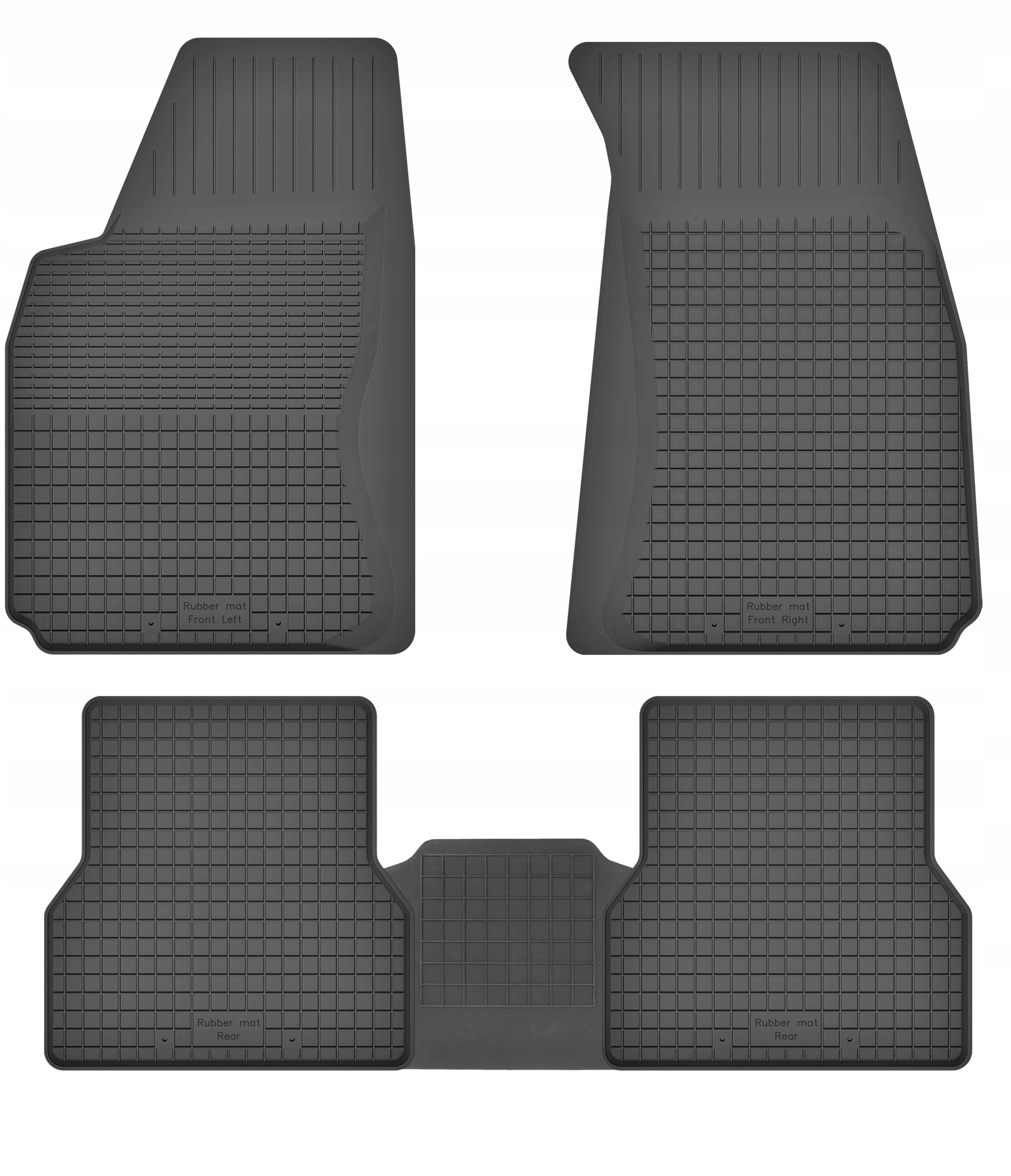 Dywaniki gumowe do Audi A6 C6 (2004-2006) TUNEL