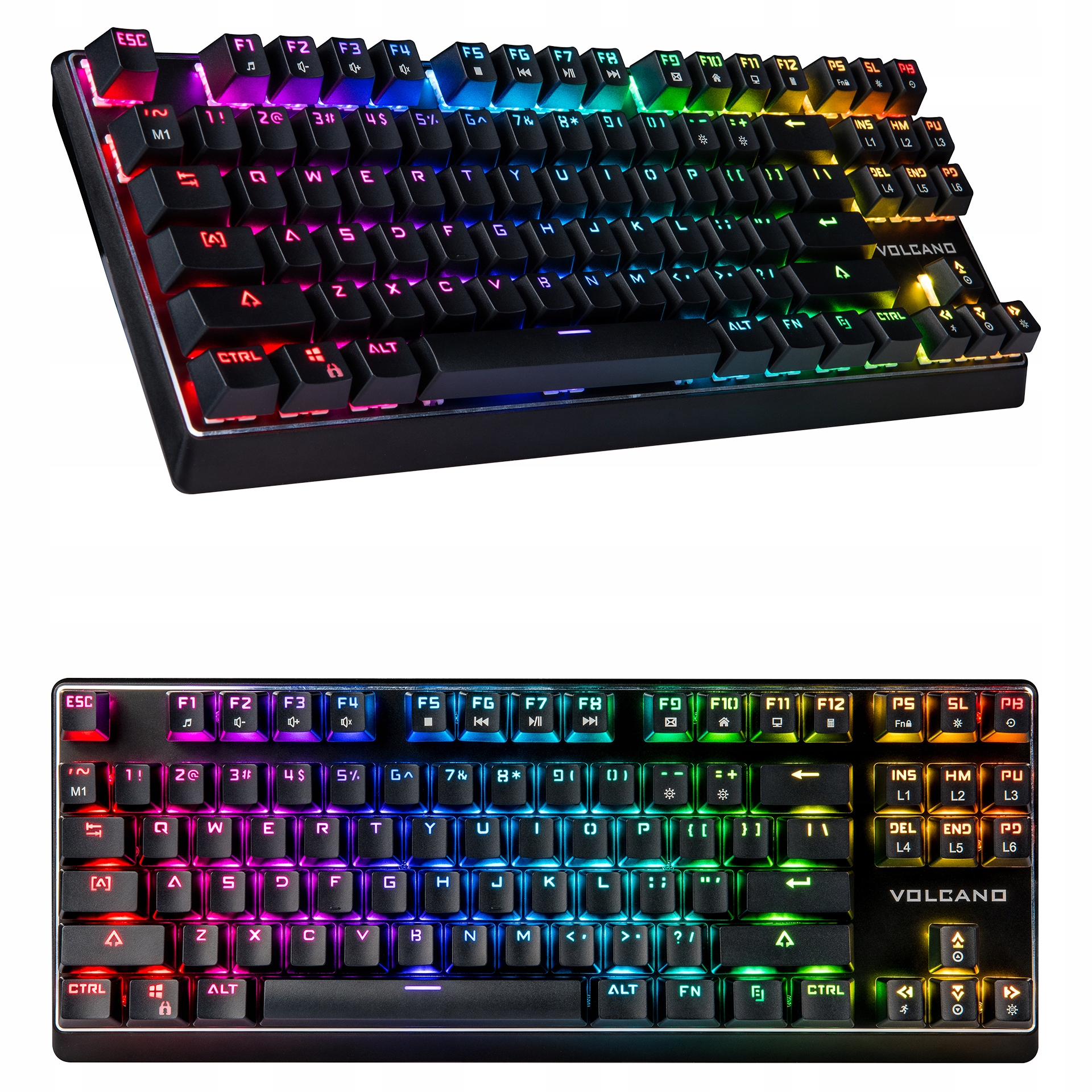 Klawiatura mechaniczna Volcano Lanparty RGB