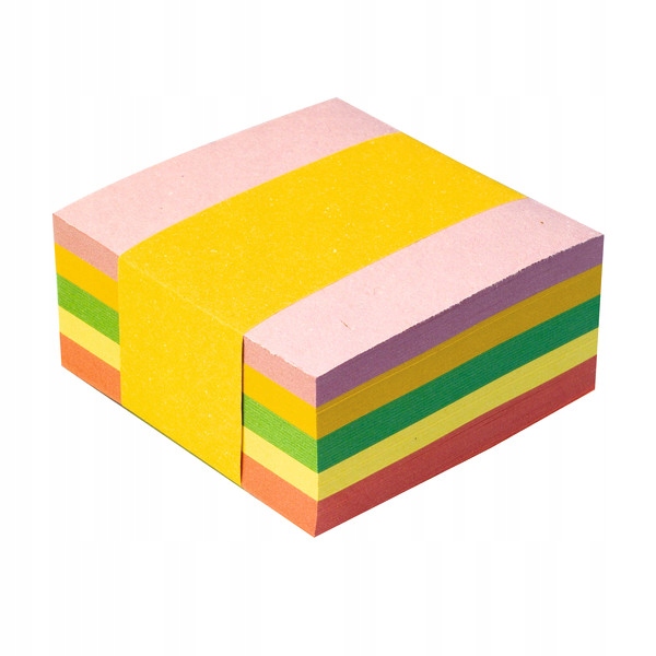 

Kostka nieklejona 85x85x35 kolorowa