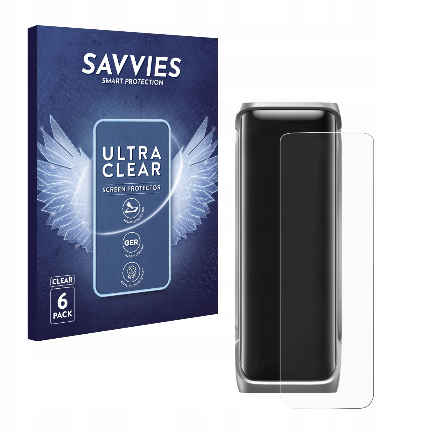 Savvies Folia Ochronna na Ekran do EcoFlow Rapid Pro X (6 sztuk)