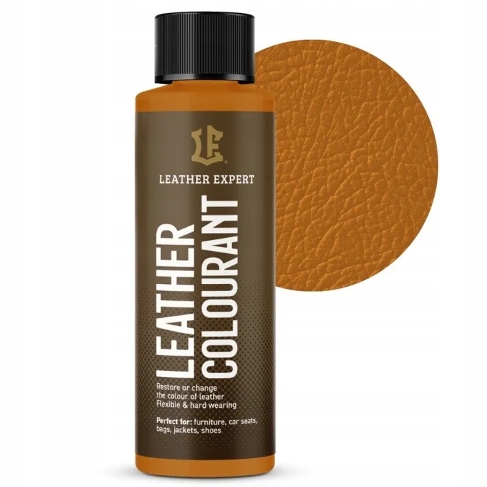 Farba do skóry naturalnej i ekoskóry Jasny Karmelowy 303 50 ml – Leather Ex