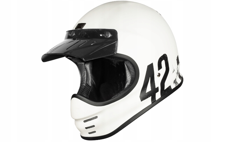 Kask VIRGO DANNY Matt White S ORIGINE