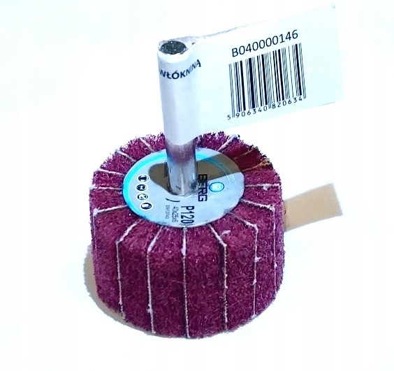 ŚCIERNICA TRZPIENIOWA LISTKOWA Z WŁÓKNINĄ 50x25x6