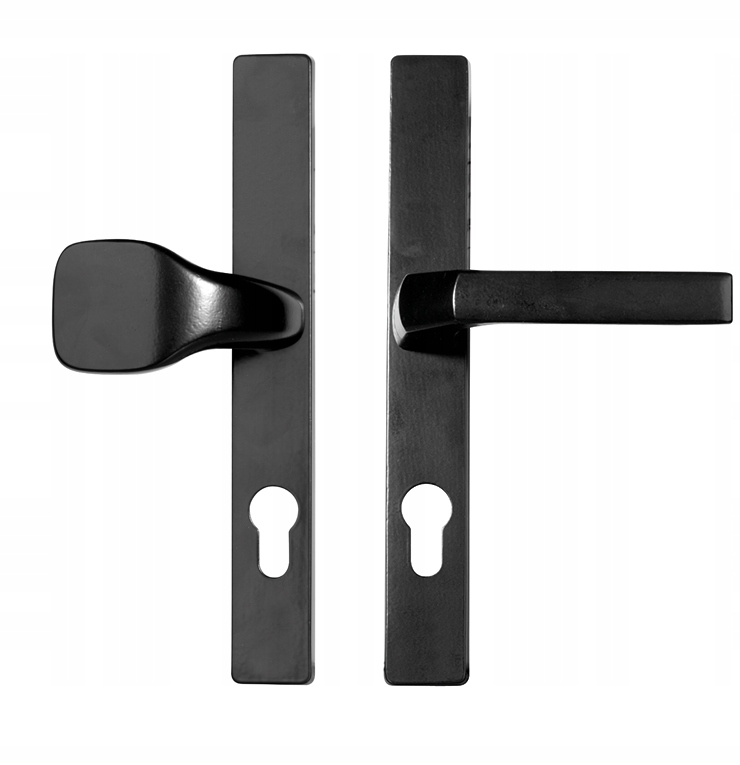 KLAMKA POCHWYT DO FURTKI BRAMKI CZARNA ROZSTAW 72MM STEELFENCE Marka Steelfence