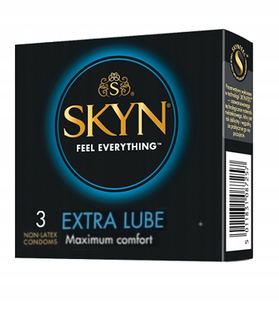 

Prezerwatywy Skyn Ekstra Nawilżane 3szt