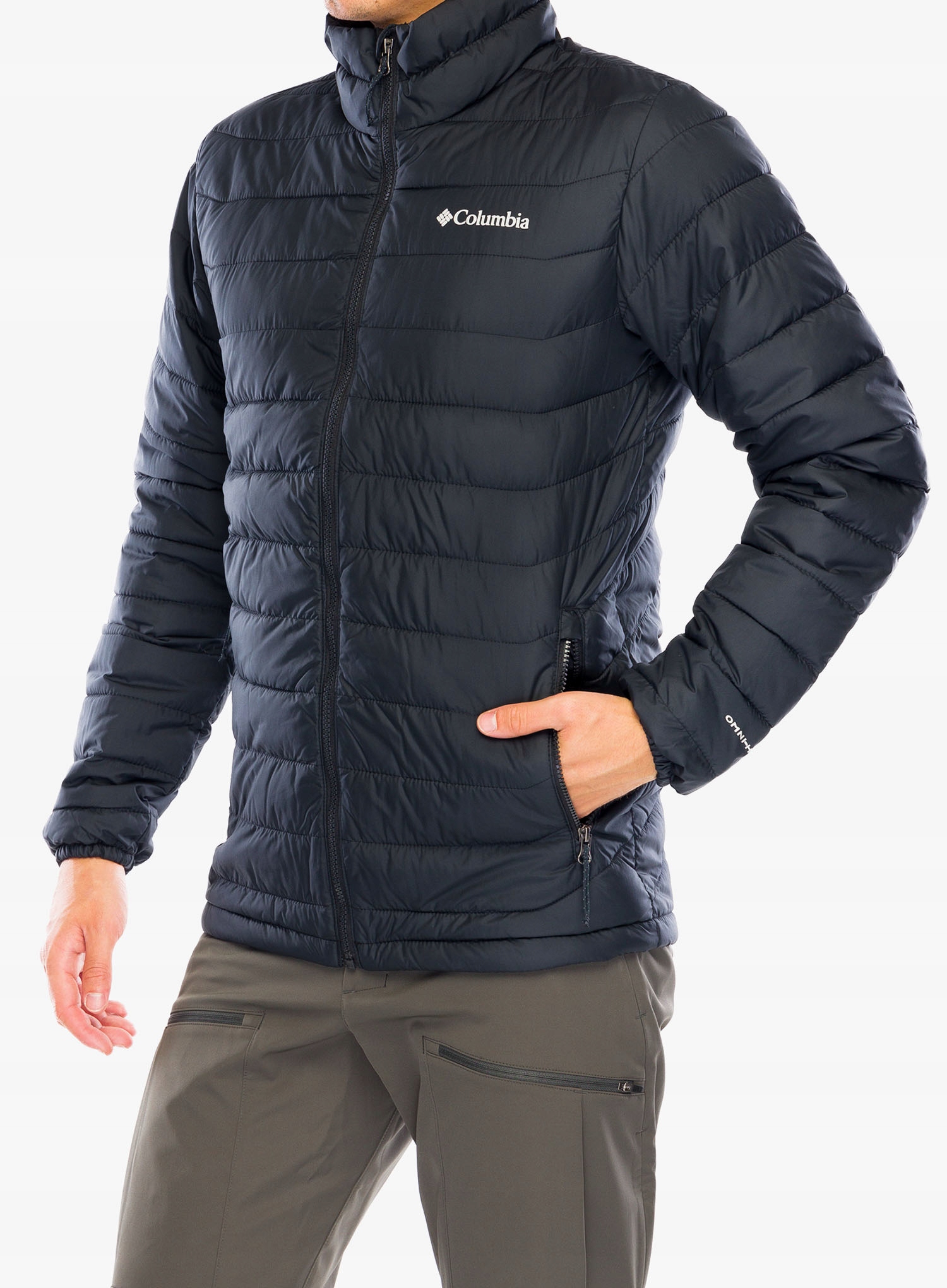 Zateplená bunda Columbia Powder Lite II Jacket černá, velikost XL