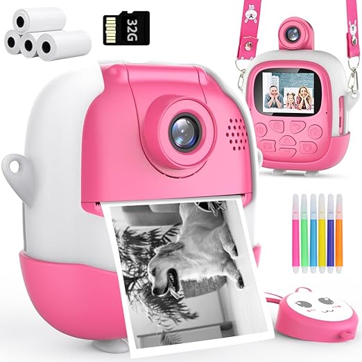 Print Camera A19 Aparat z Natychmiastowym Wydrukiem dla Dzieci
