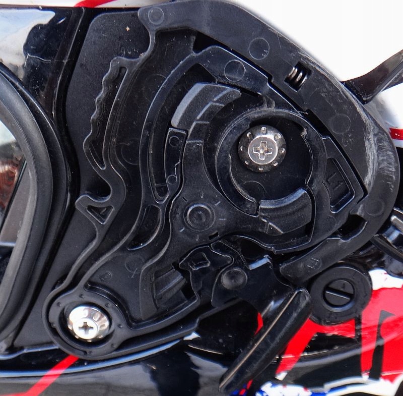 KASK SCORPION EXO-1200 AIR CZĘŚCI MECHANIZM SZYBY