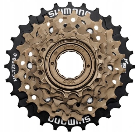 MOCNY Wolnobieg Shimano Tourney TZ500 6rz 14-28T