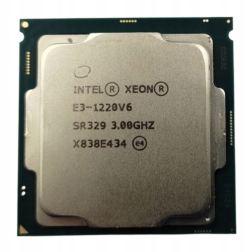 INTEL XEON E3-1220 v6 3GHz SR329 LGA1151