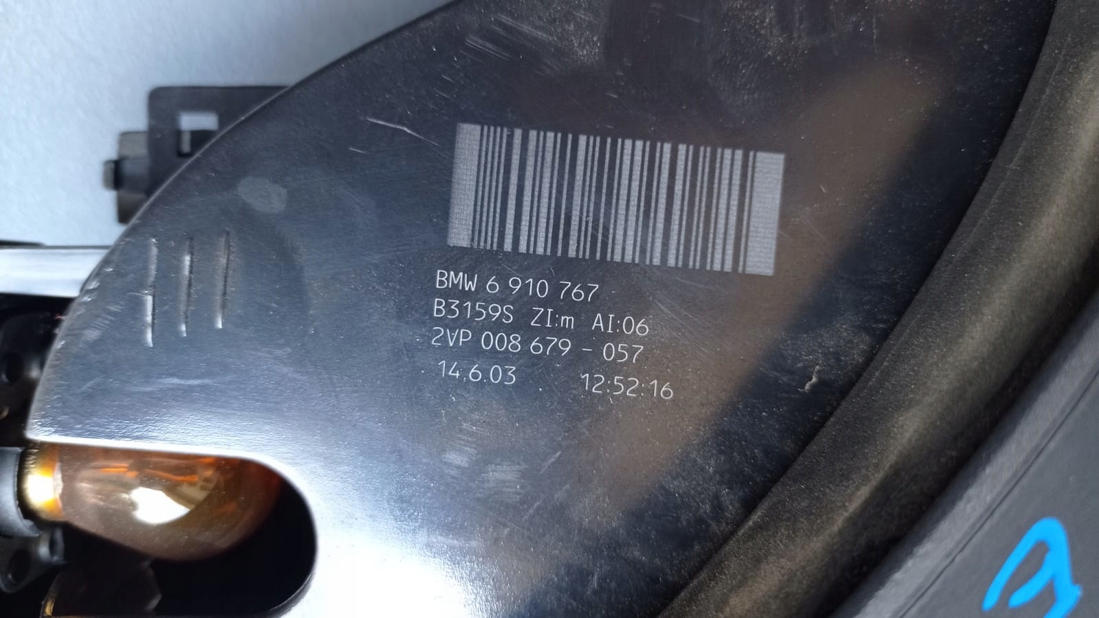 BMW E60 light left rear part 6910767 EU