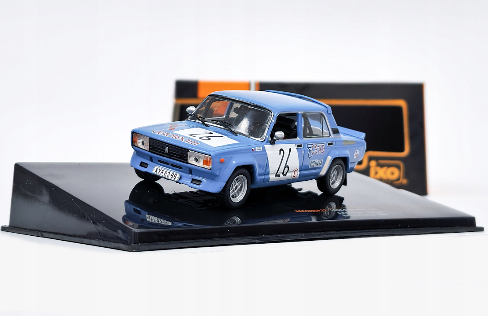 Lada 2105 Vfts #26 J.Rakottyai-E.Slavik Rallye Příbram 1986 Lada 1:43 Ixo