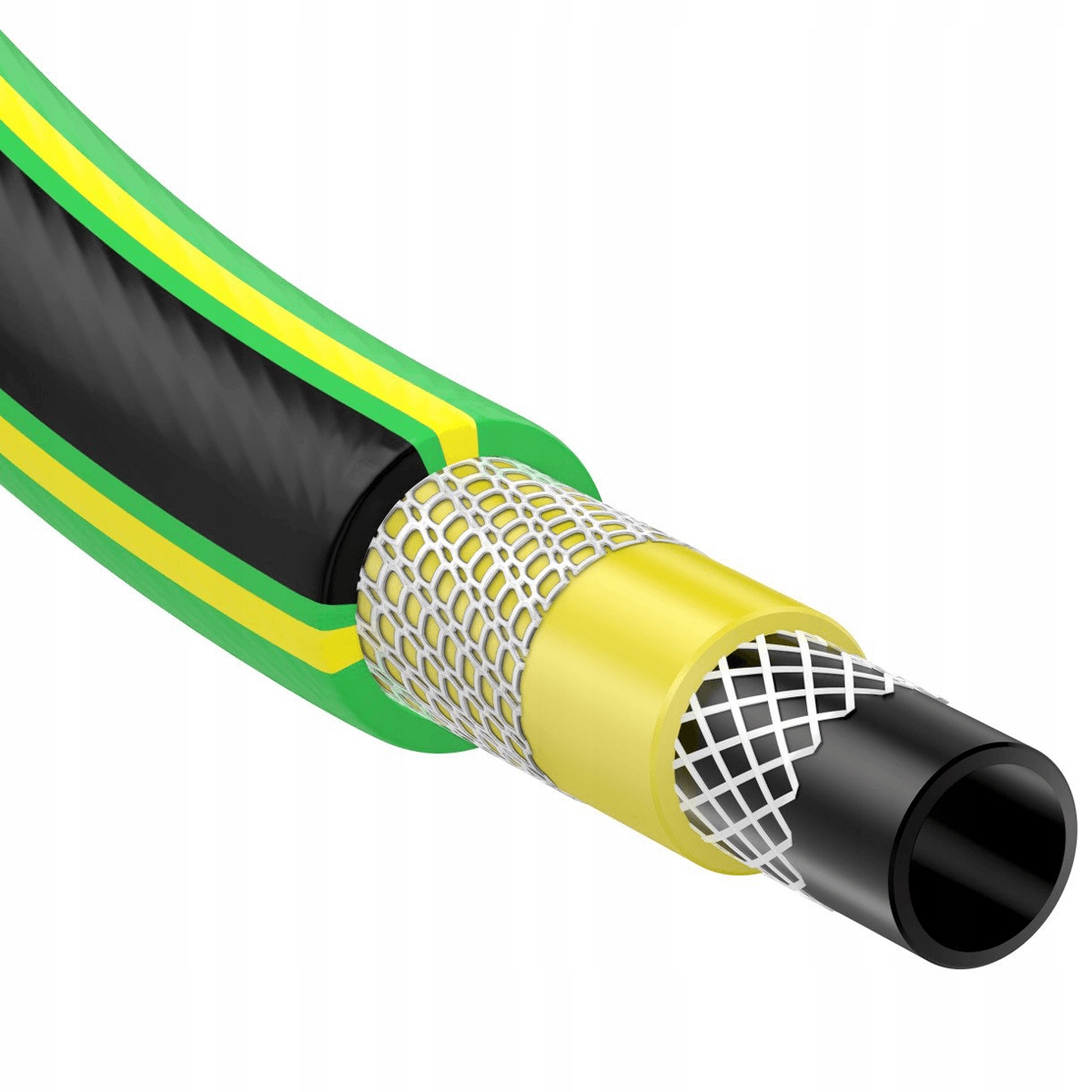 CELLFAST WĄŻ OGRODOWY 25M 5 WARSTW GREEN 1/2" 15-100 NIESKRĘCAJĄCY SIĘ Marka Cellfast