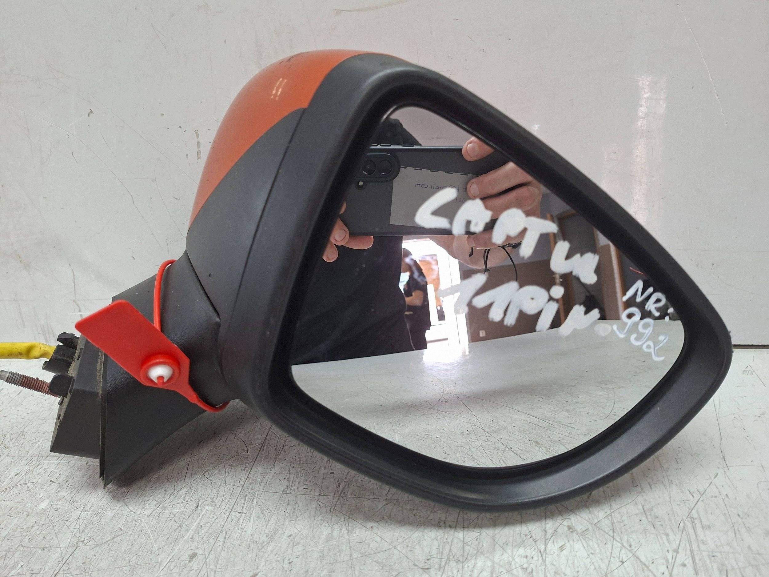 mirror right 11 vertical RENAULT CAPTUR and 2013