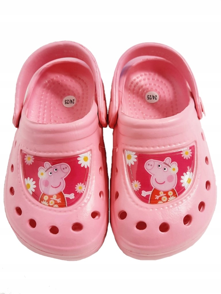 

Klapki kroksy gumowe Peppa sandały 28/29-17,5cm