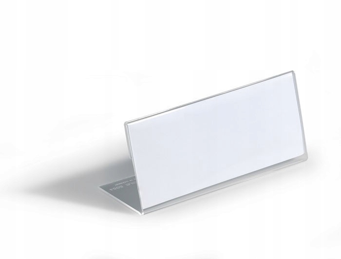 

Identyfikator stołowy z akrylu 61x150 mm 10 szt.