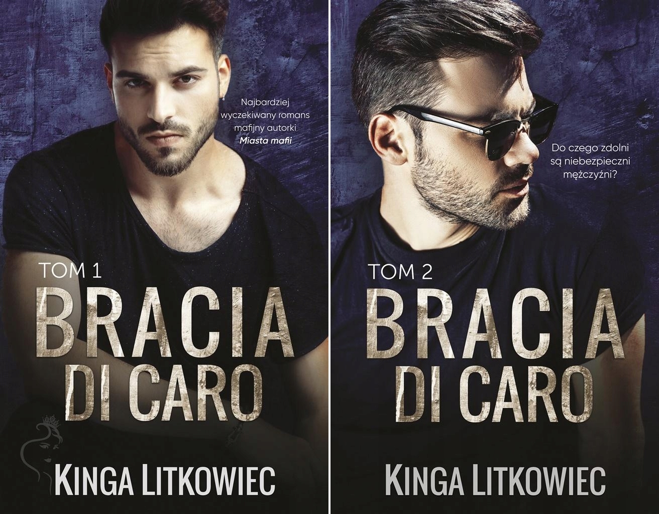 Bracia DI Caro. Tom 1-2. Kinga Litkowiec-Zdjęcie-0