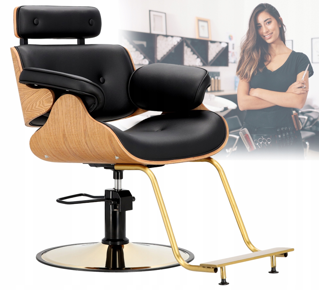 Kadeřnické hydraulické barberské křeslo pro kadeřnický salon Ankara