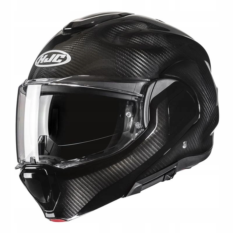 Moto prilba Hjc F100 Carbon Black Darčeky Zadarmo