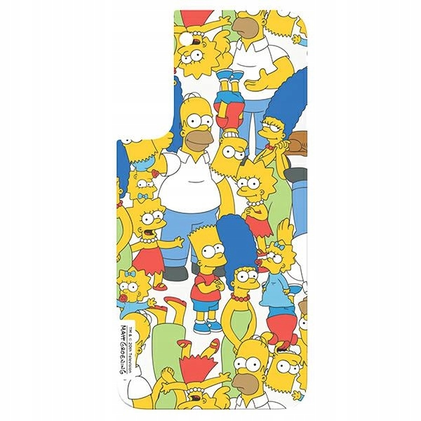 

Panel tylny etui Frame Cover Galaxy S22+ Simpsons