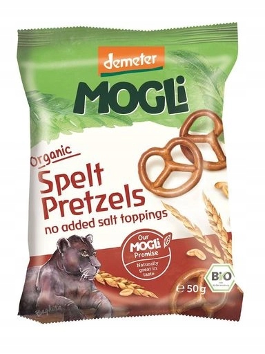 6 x Mogli Špaldové preclíky demeter Bio 50 g