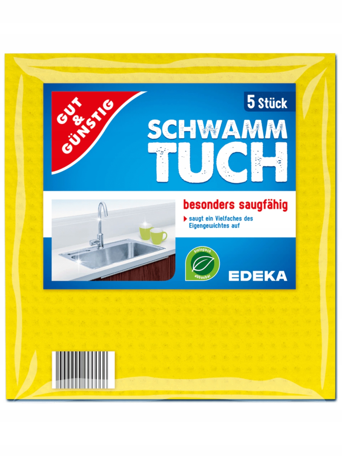 

Gut&Gunstig ściereczki gąbczaste 5szt grube De