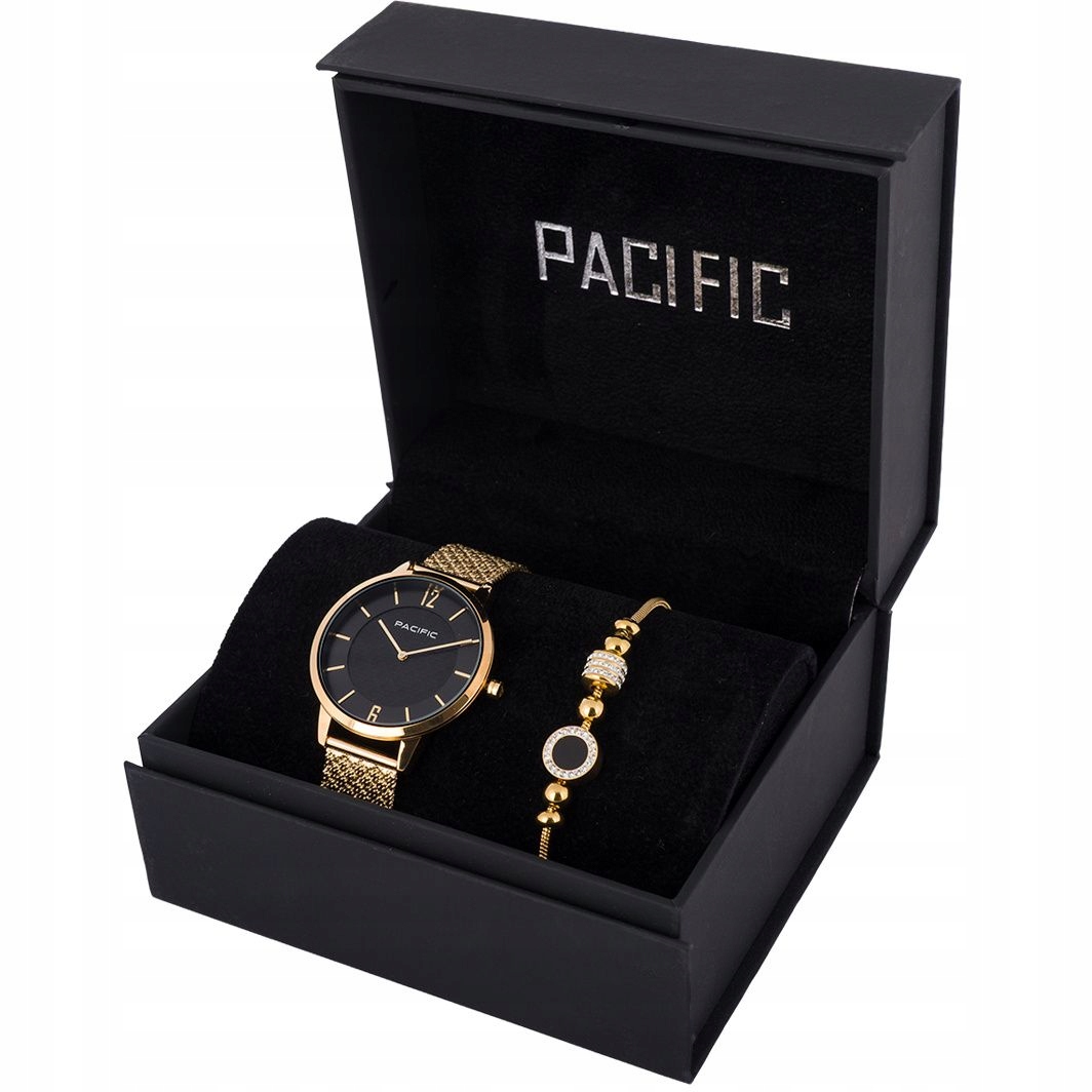 Pacific X6190-05 komplet zlatý náramek elegantní sada pro