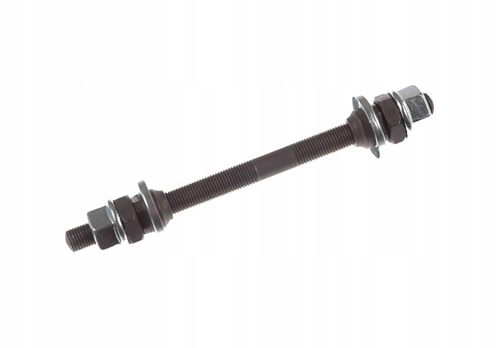 OŚ PIASTY PRZEDNIEJ KOMPLETNA MTB QUANDO CR-MO 140 MM