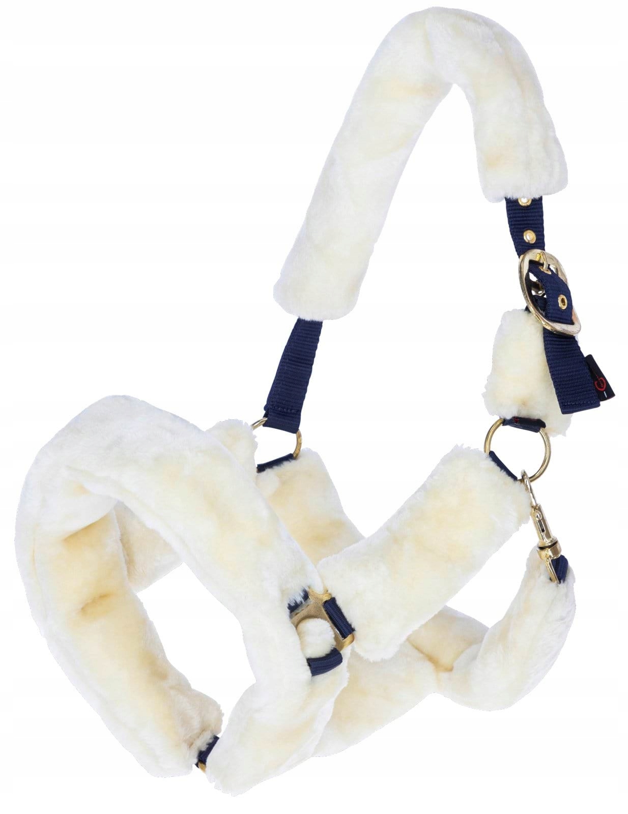 KANTAR DLA KONIA futrzany miękki COVALLIERO SuperSoft biały roz. Cob