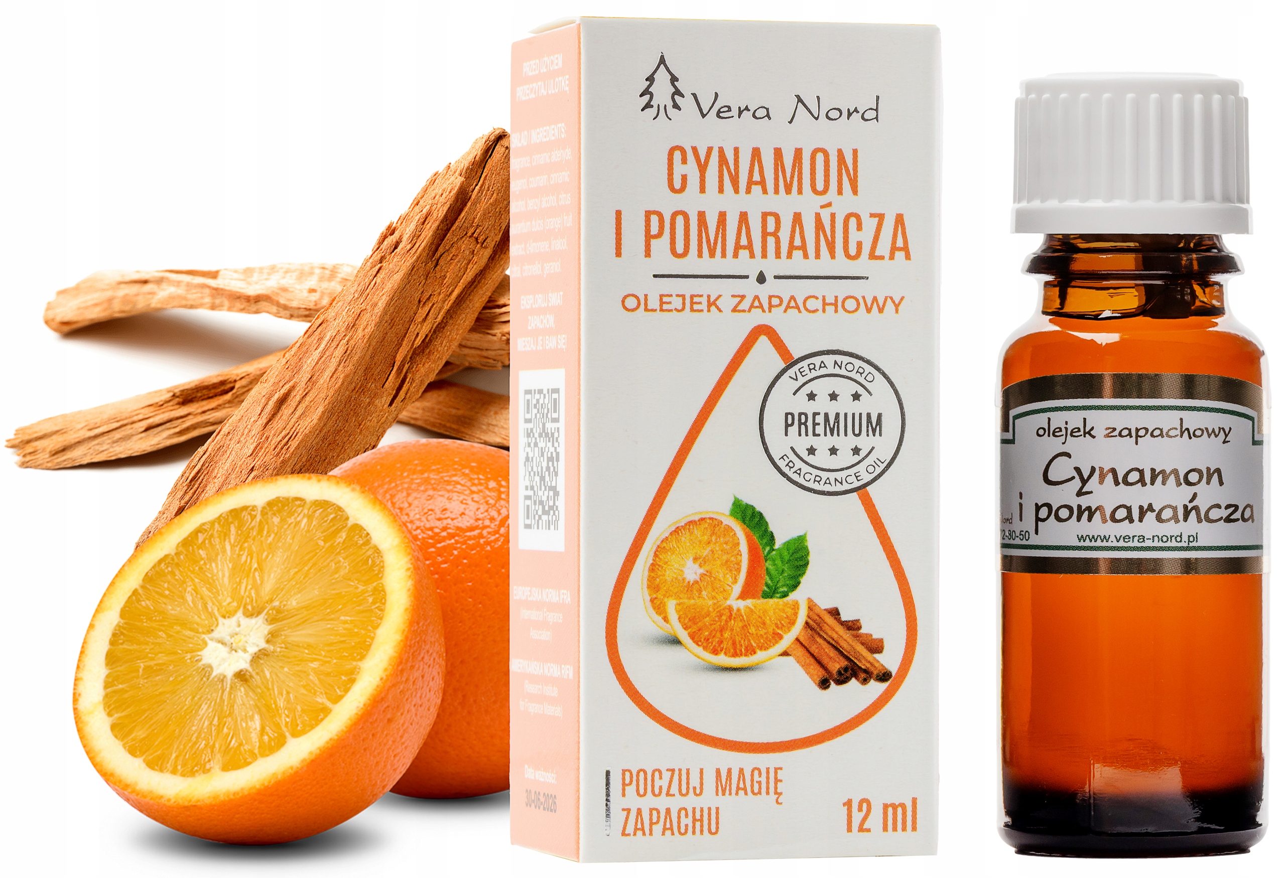 

Cynamon I Pomarańcza Olejek Zapachowy 12 ml