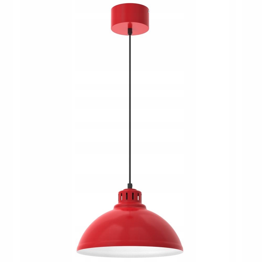 Červená závěsná lampa Sven 9225 Luminex