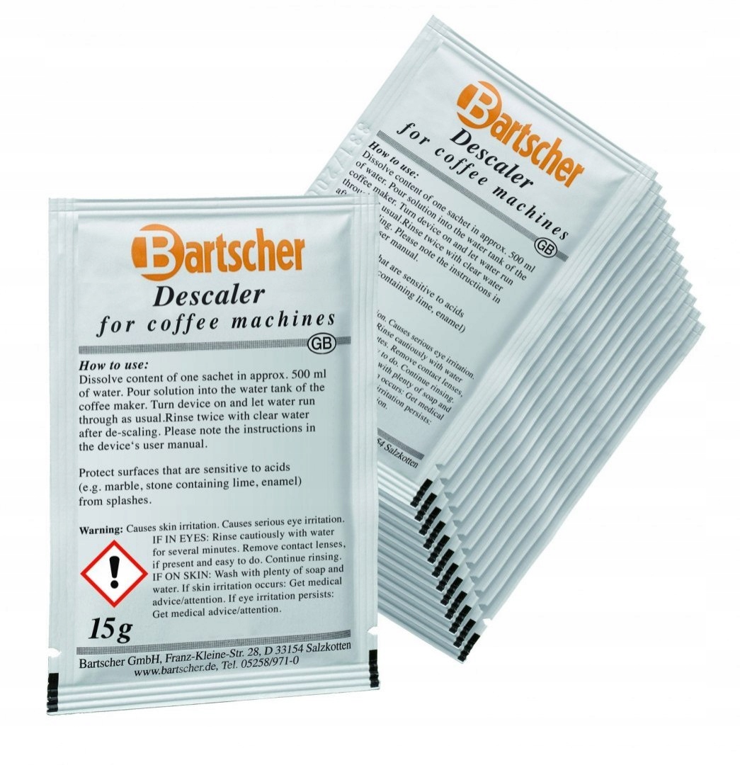 Profesjonalny Proszek Odkamieniacz Gastronomiczny Do Ekspresu 30 Saszetek Rodzaj ekspres przelewowy