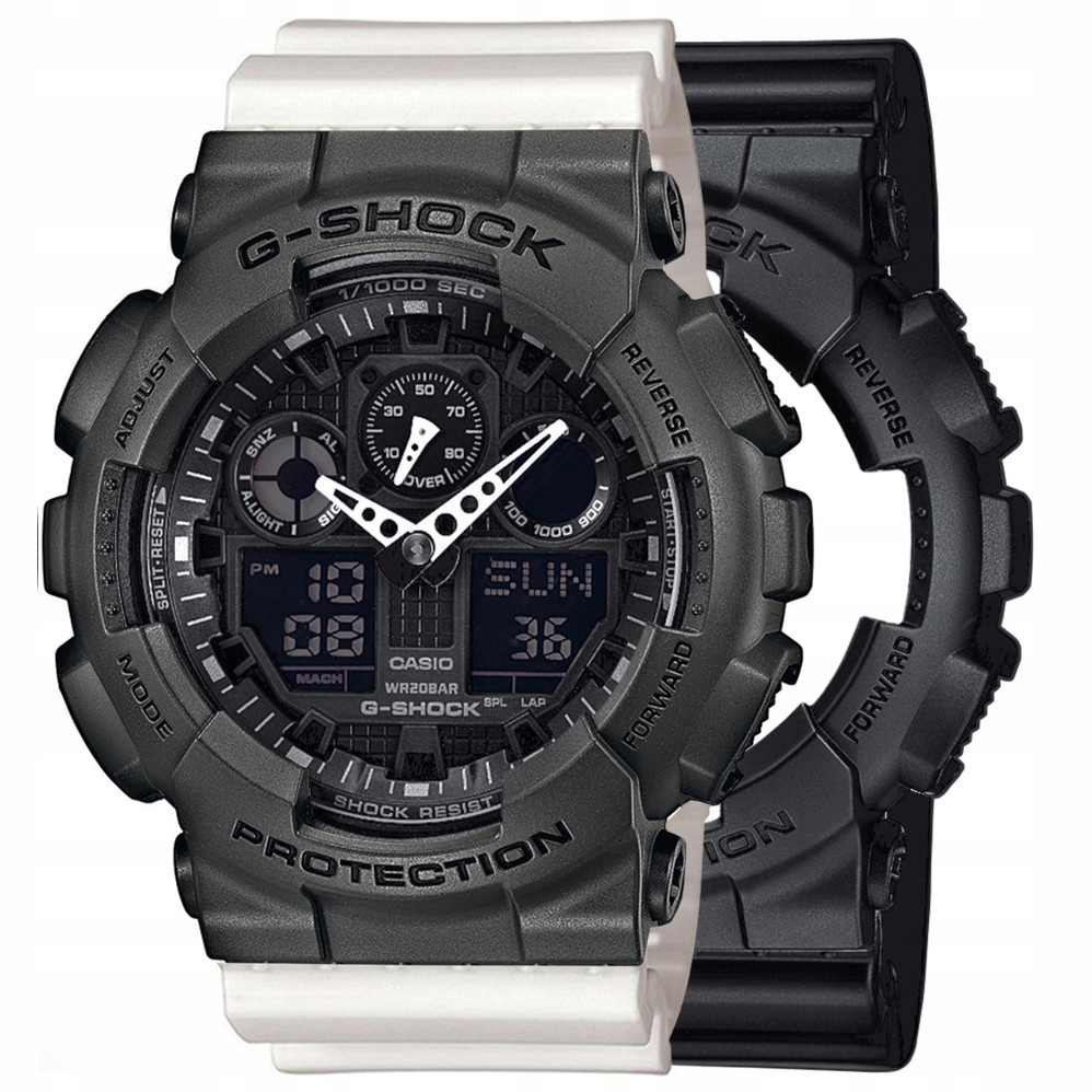 Hodinky Casio G-Shock Set GA-100-1A1ER Bezel 10467795 Řemínek 10366715