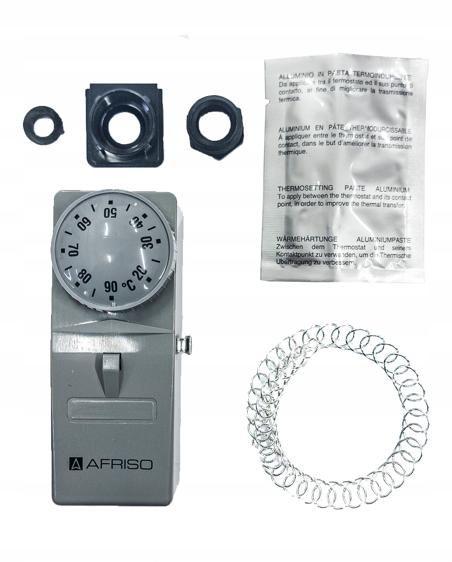 TERMOMETR PRZYLGOWY BRC 20-90°C AFRISO Sposób montażu Stojące funkcyjne