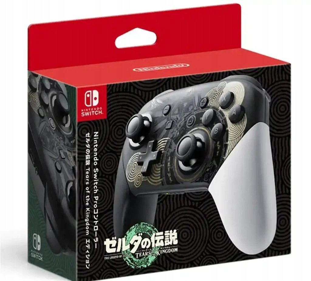 Switch Pro Controller Zelda Totk limitowany