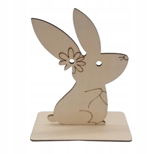 OZDOBA FIGURKA ŚWIĄTECZNA WIELKANOC ZAJĄC DEKOR model 1