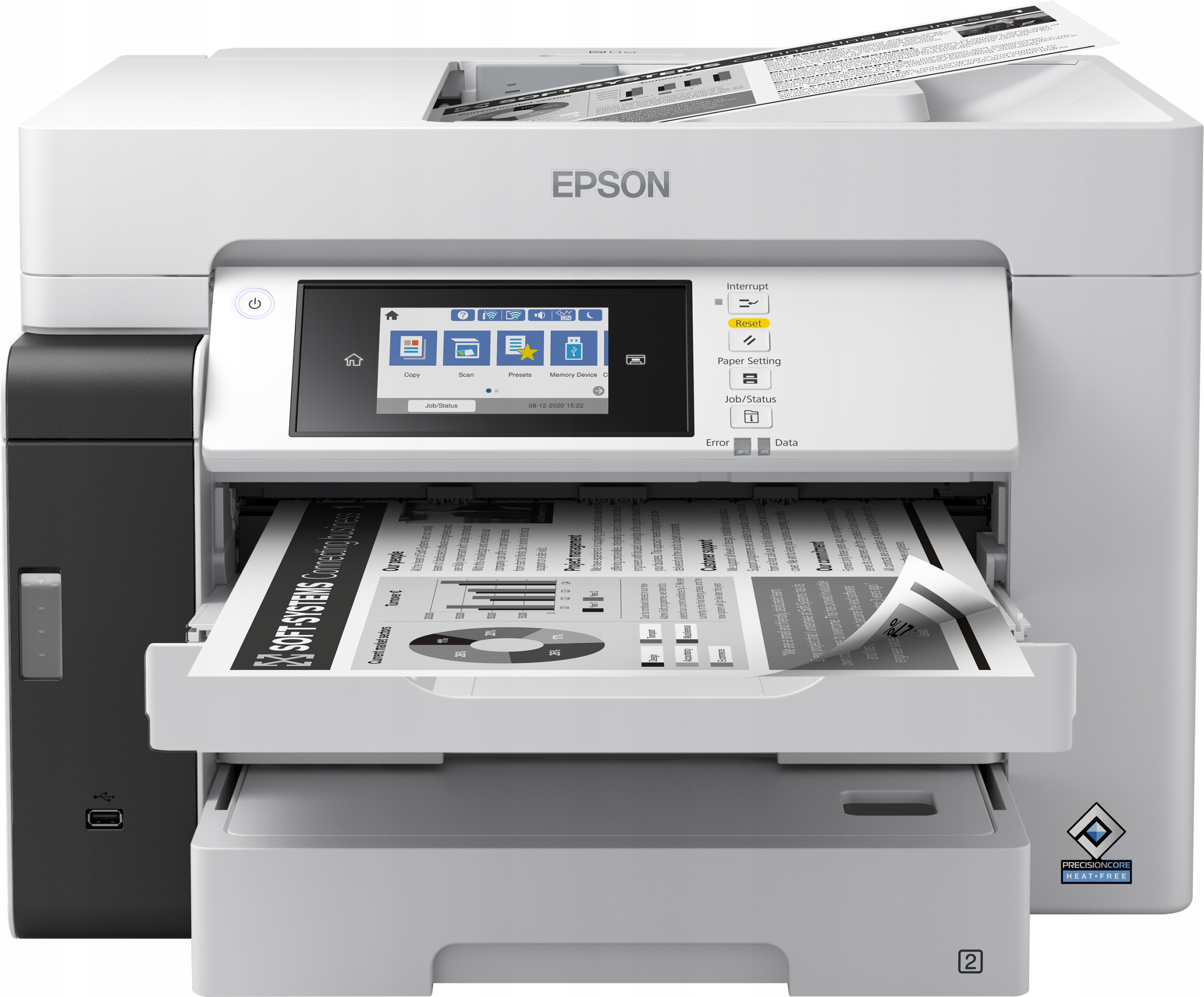 Epson EcoTank M15180, 3v1, 4800x1200dpi, A3, Usb, 25PPM, Trade In 3000…