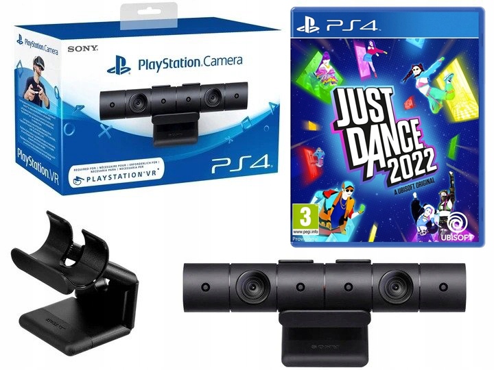 Kamera PS4 / PS5 Sony V2 + gra Just Dance 2022 - Sklep, Opinie, Cena w  Allegro.pl