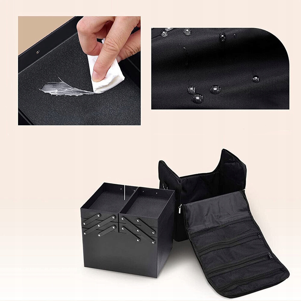 Kosmetyczka czarna – zamknięta forma