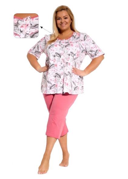 Cornette Vivian 5 rozepínací dámské pyžamo 854/329 L