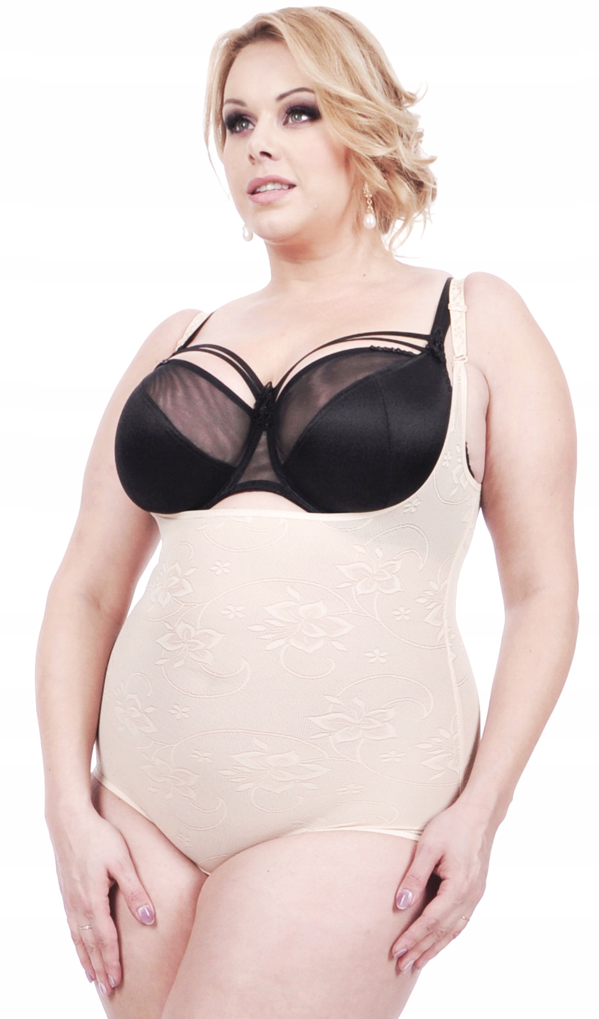 Orirose gorset BODY mocno WYSZCZUPLAJĄCE brzuch MODELUJĄCE talię pośladki Płeć kobieta