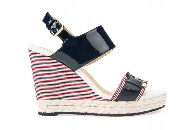 Geox Dámské sandály Janira E Koturn Respira velikost 40 Tmavě modré Eco