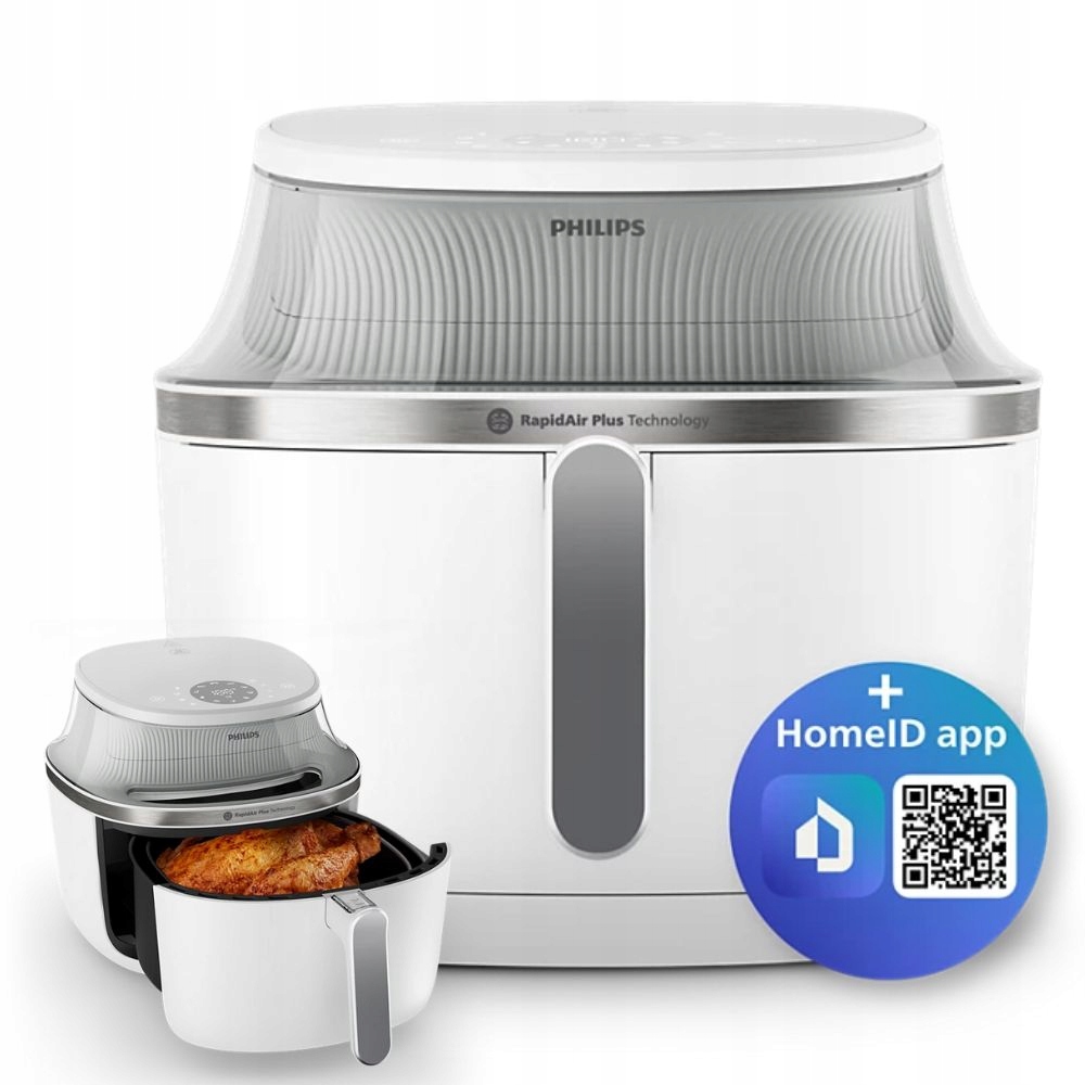 Frytkownica Air fryer Philips Ovi NA341/10 2000W 7,2L do Smażenia Pieczenia