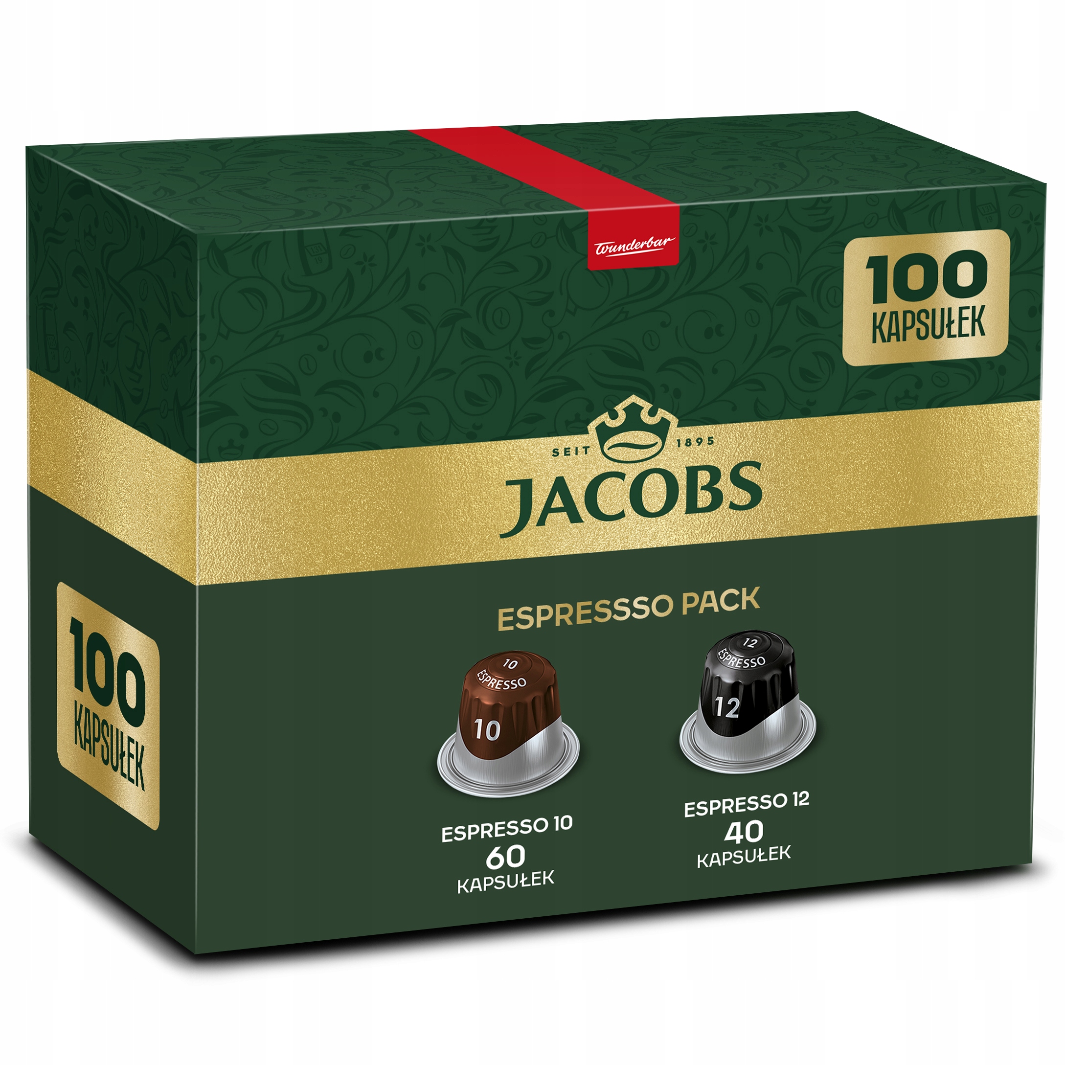 Kapsułki Jacobs Espressopack do Nespresso(r)*, 9+1 Gratis!