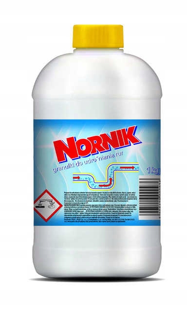 

Nornik Granulki do udrożniania rur i syfonów 1 kg
