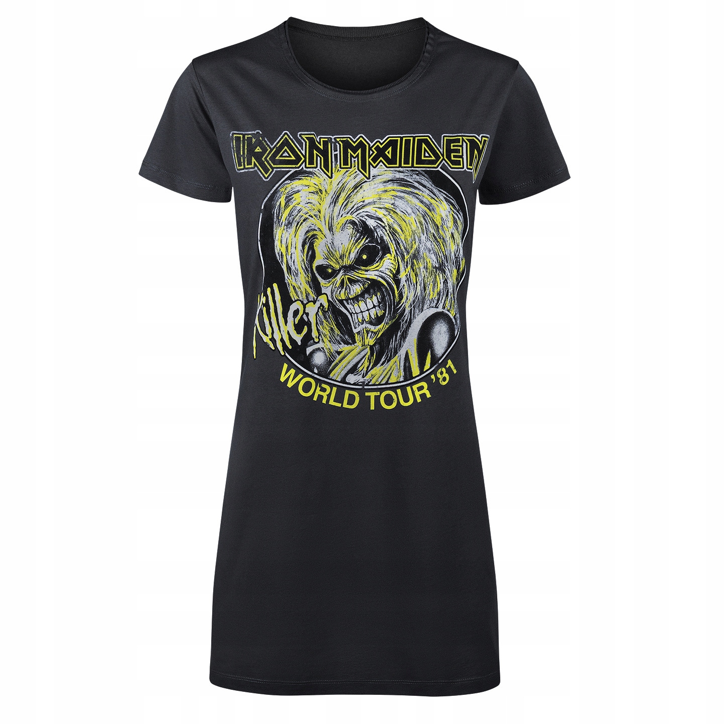 tunika Iron Maiden Killers World Tour ciemnoszara [L]