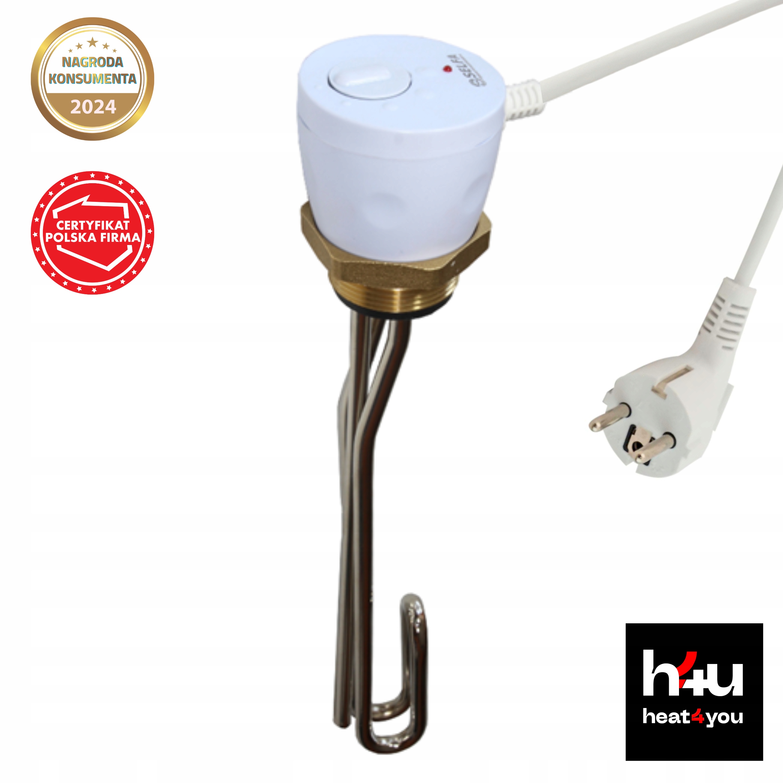 Izolovaný ohrievač vody pre bojler s výkonom 3,0 kW 6/4“ Selfa